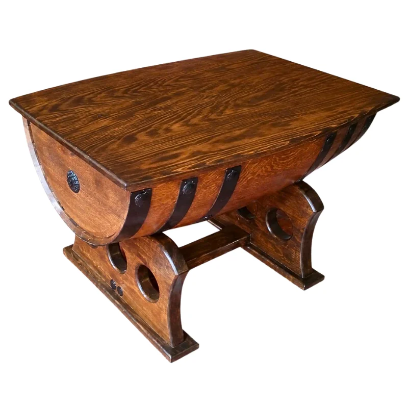 Faelo imports - Madera - Mesa Barril 02