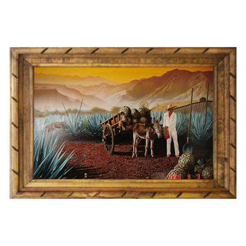 Faelo imports - Cuadros Mexicanos - Escena Mexicana 002