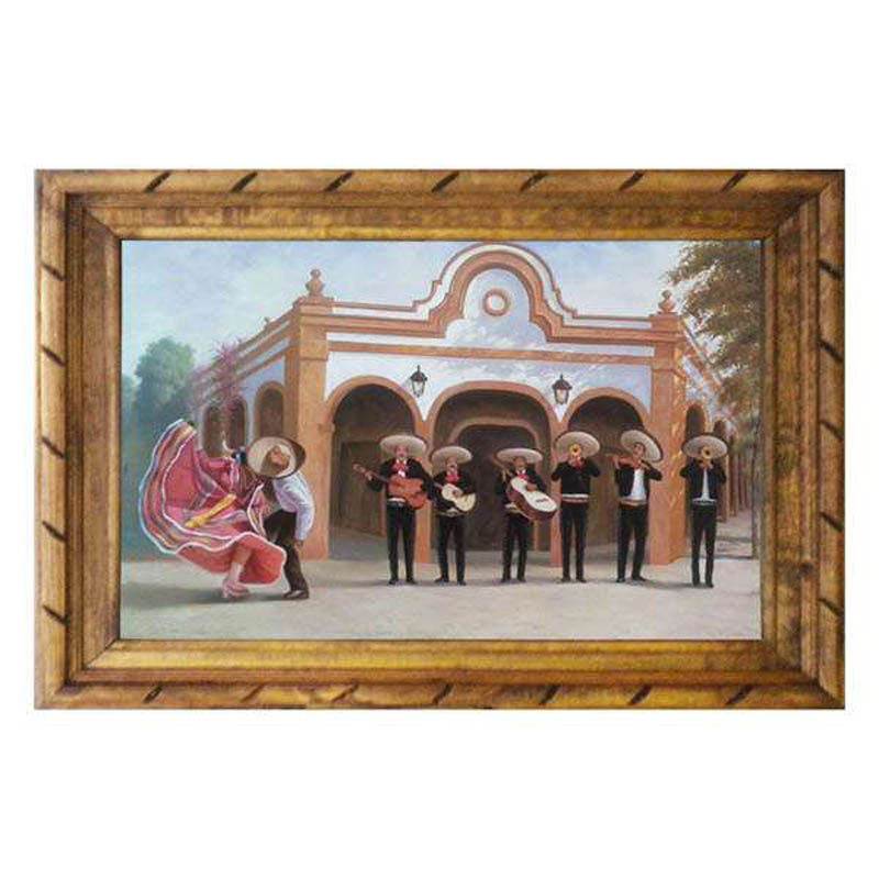 Faelo imports - Cuadros Mexicanos - Escena Mexicana 003
