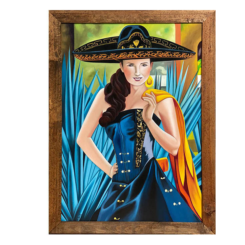 Faelo imports - Cuadros Mexicanos - Escena Mexicana 087