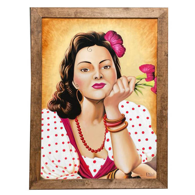 Faelo imports - Cuadros Mexicanos - Escena Mexicana 090