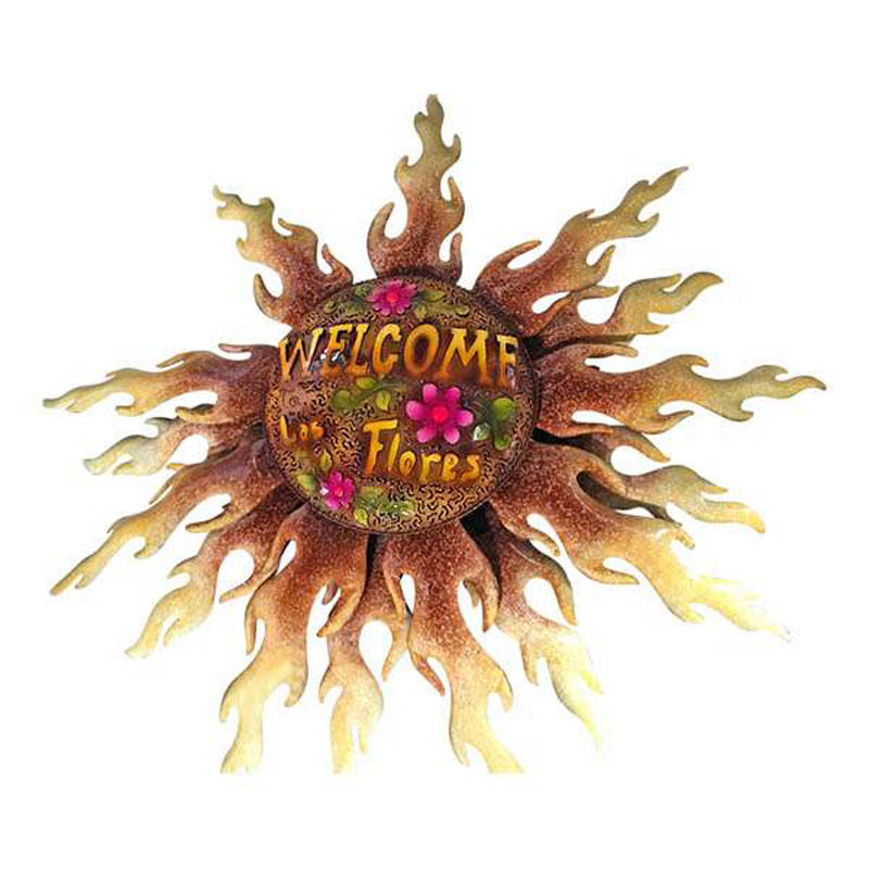 Faelo imports - Soles De Laton - Sol Decorativo 002