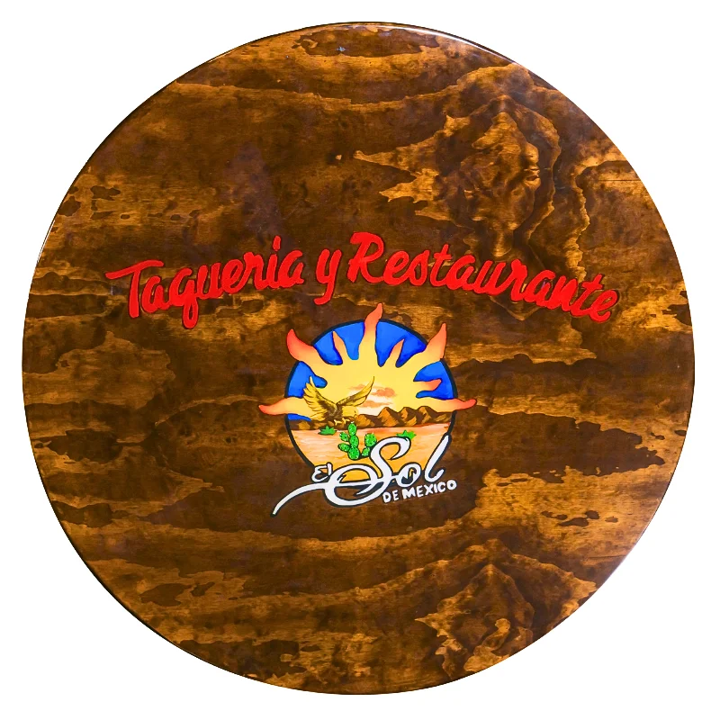 Faelo imports - Tapa Rustica con Logo - Sol de Mexico