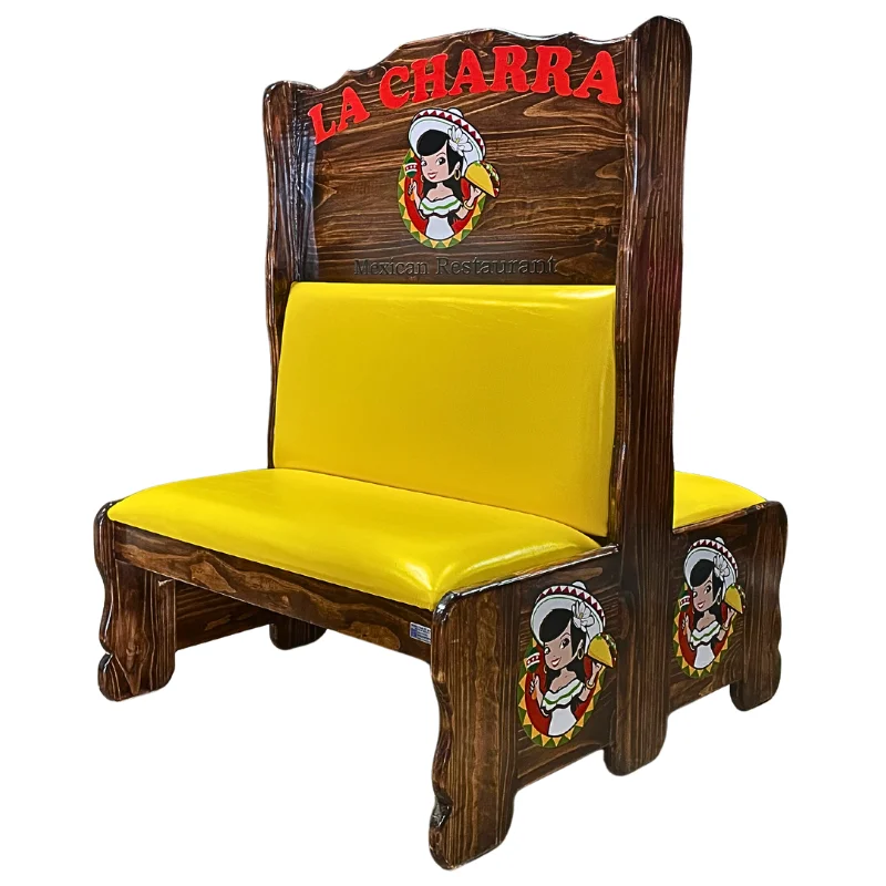 Faelo imports - Booths Rusticos Con Logo - La Charra Booth 02