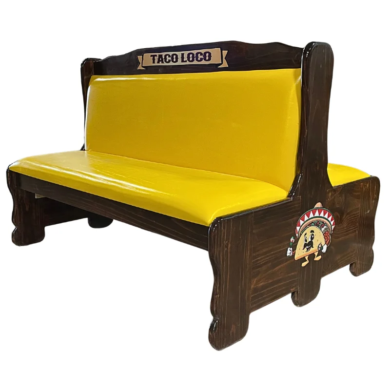 Faelo imports - Booths Rusticos Con Logo - Taco Loco