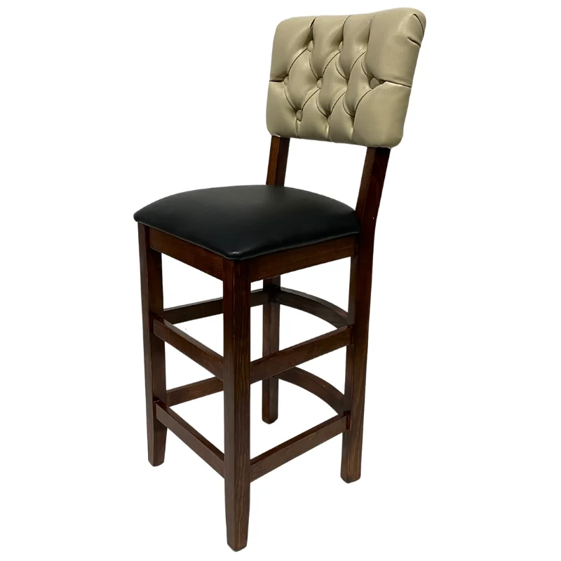 Faelo imports - Sillas de Bar - Luna Beige-Negro