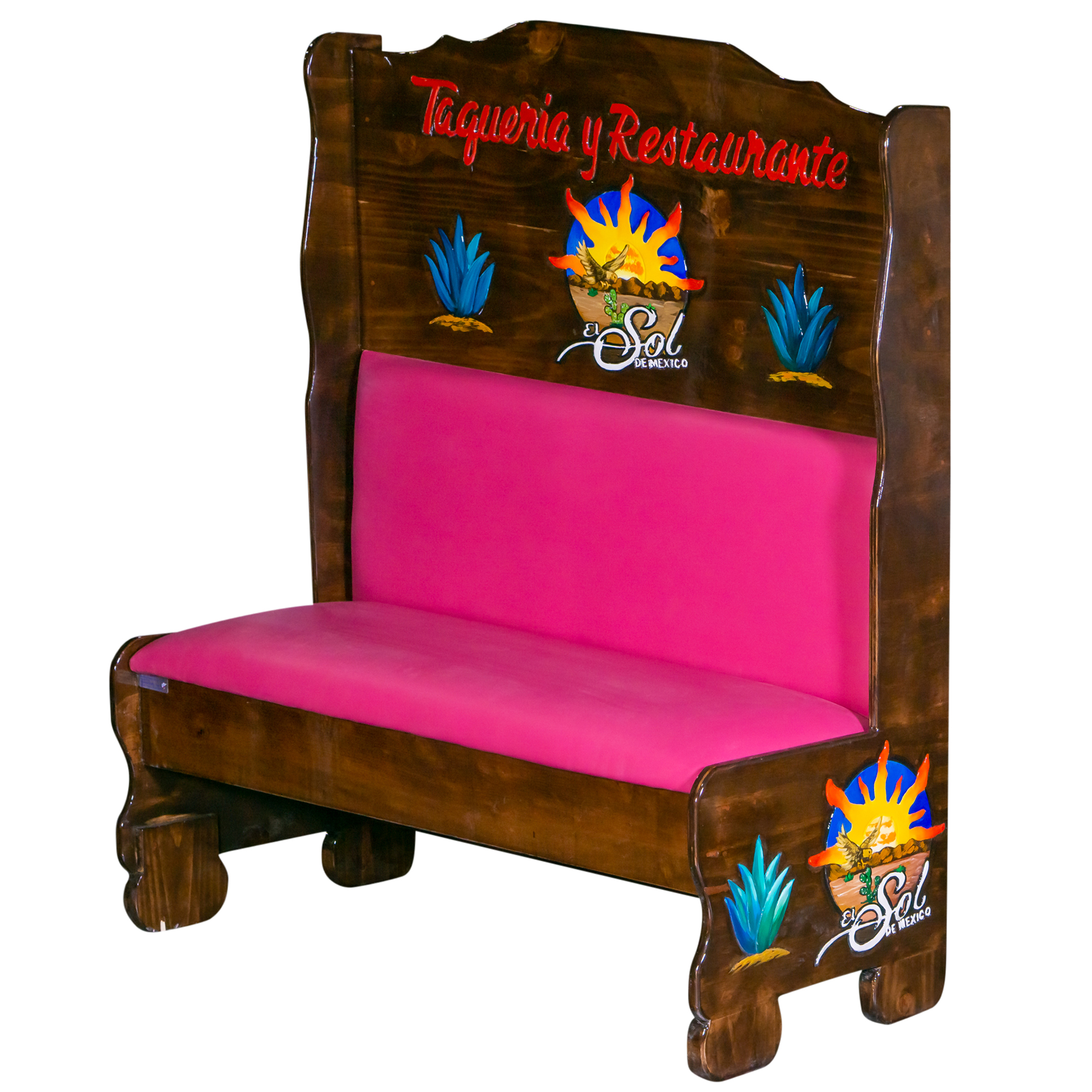 Faelo imports - Booths Rusticos Con Logo - El Sol de Mexico