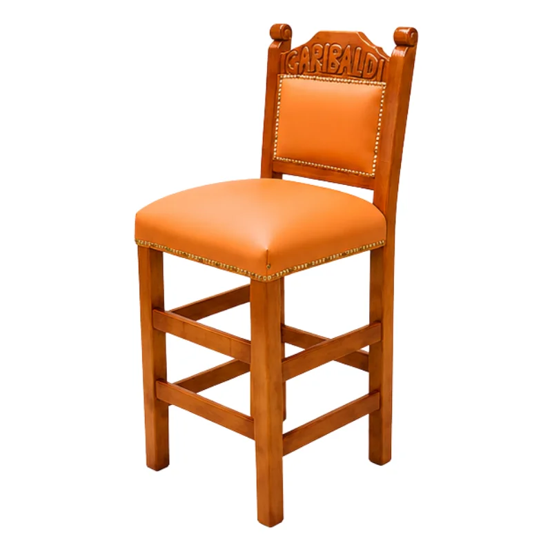 Faelo imports - Sillas de Bar - Bar Logo Tallado 042