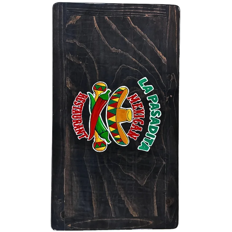 Faelo imports - Tapa Rustica con Logo - La Pasadita